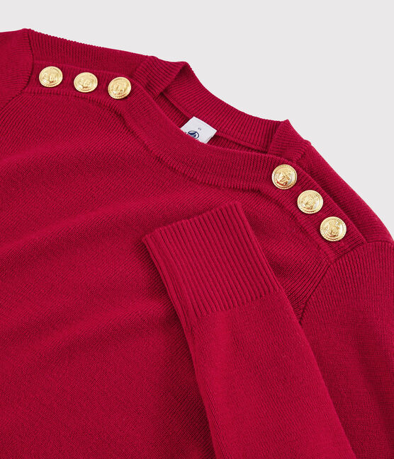 Jersey de lana para mujer rojo TERKUIT