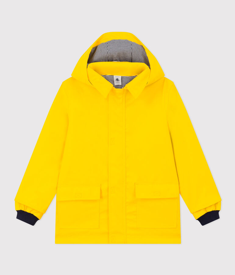 CHUBASQUERO IC&Oacute;NICO RECICLADO DE NI&Ntilde;A/NI&Ntilde;O amarillo