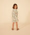 Vestido estampado de manga larga de muletón de niña AVALANCHE+PANTY/ MULTICO