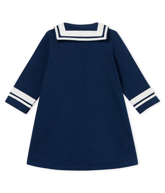Vestido manga larga con cuello de guerrera para bebé niña HADDOCK