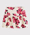Falda de muletón para niña beige MONTELIMAR/blanco MULTICO