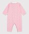 Pijama sin pies de algod&oacute;n estampado para beb&eacute; rosa/multicolor