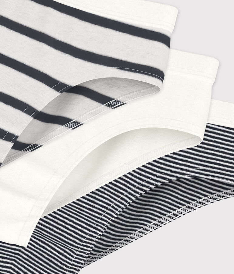 Lote de 3 slips de rayas de ni&ntilde;o variante 1