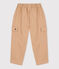 Pantalón cargo de sarga de niña / niño beige TRENCH