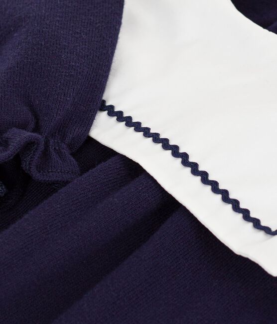Mono corto de algodón con cuello marinero para bebé SOIR
