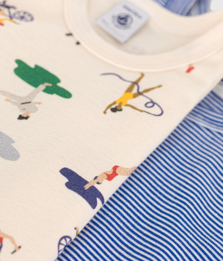 Juego de 2 camisetas de tirantes infantiles de algod&oacute;n variante 1