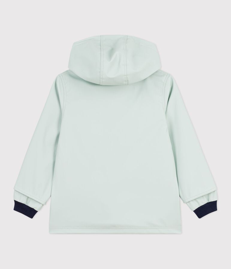 Chubasquero ic&oacute;nico infantil azul