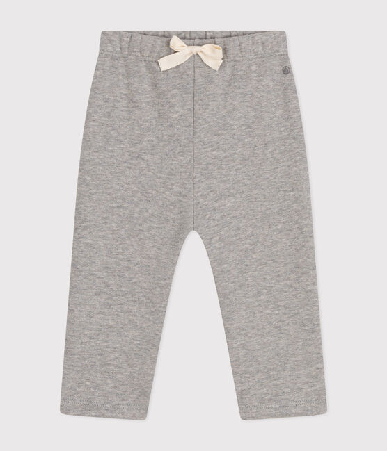 Pantalón de felpa para bebé gris CHATON CHINE