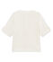 Camiseta manga larga de algodón/lino para bebé niño blanco MARSHMALLOW
