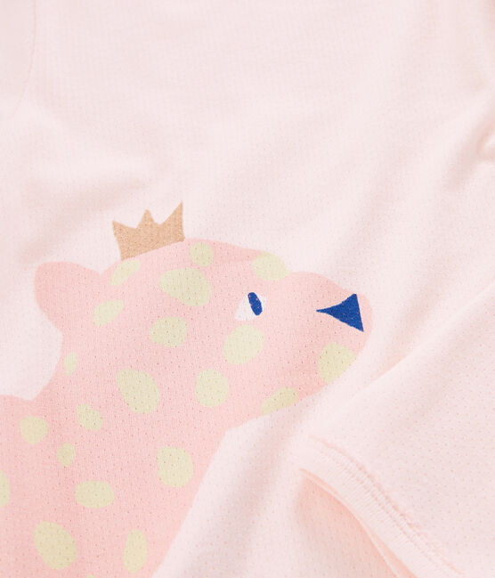 Dúo de pijama corto y pijama para niña variante 1