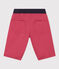Bermudas de sarga de algodón para niño rosa PAPI