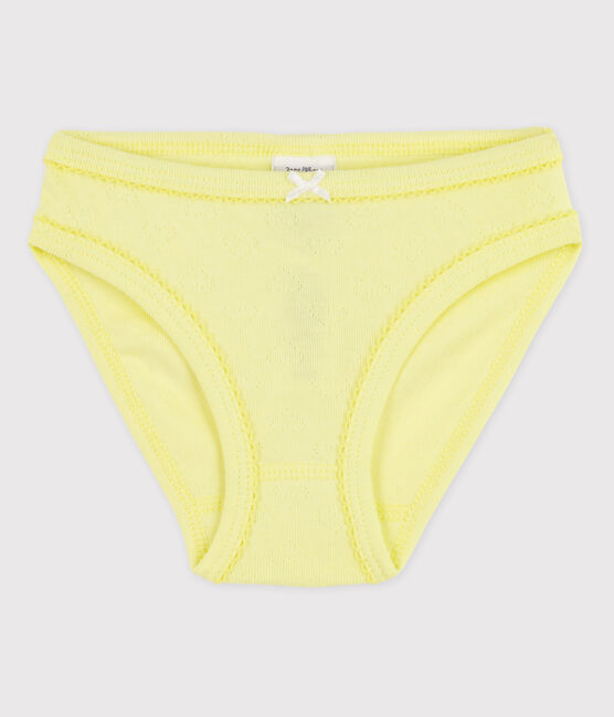 Braguita de algodón de niña amarillo SUNNY