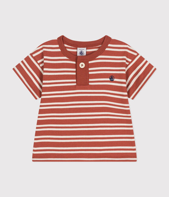 Camiseta de manga corta de punto para bebé FAMEUX/ AVALANCHE