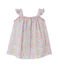 Vestido estampado para bebé niña blanco ECUME/blanco MULTICO