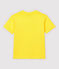 Camiseta de manga corta de punto de niño amarillo RAIPONCE