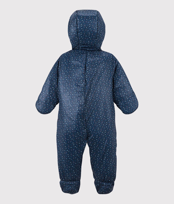 Buzo estampado de bebé azul MEDIEVAL/blanco MULTICO