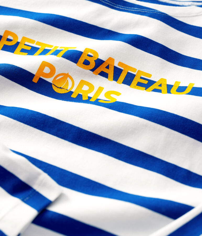 Marinera ligera de mujer blanco/azul