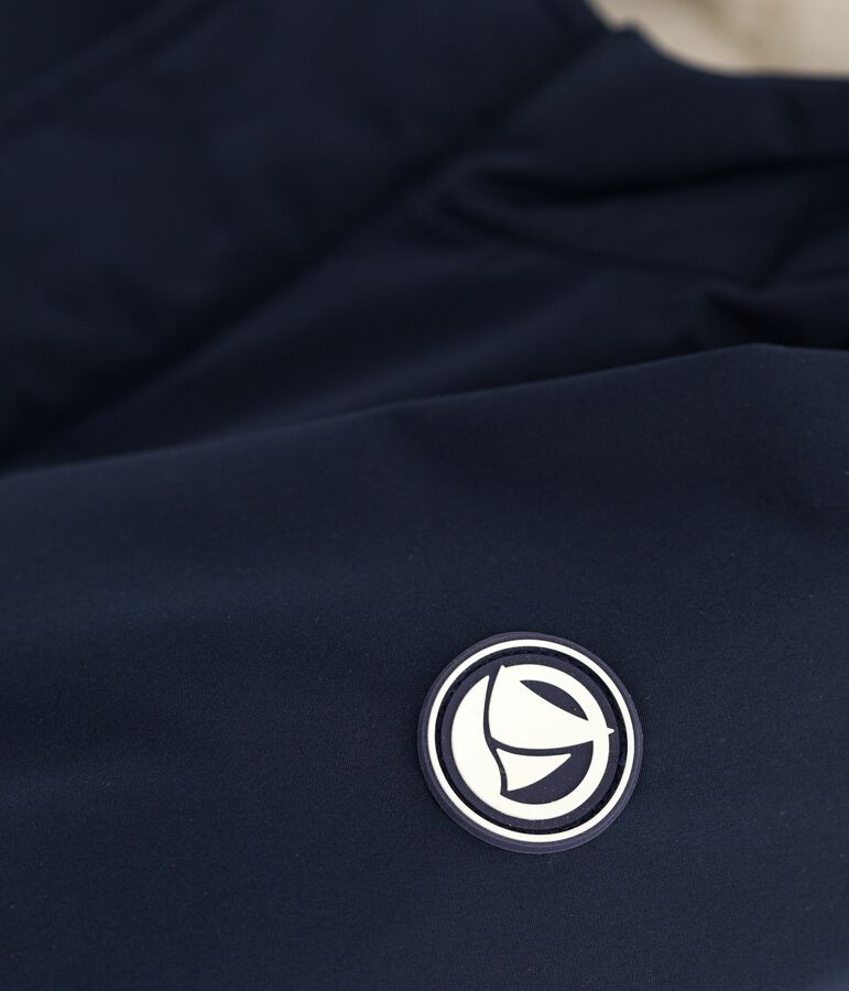 Parka midi lisa para beb&eacute; azul