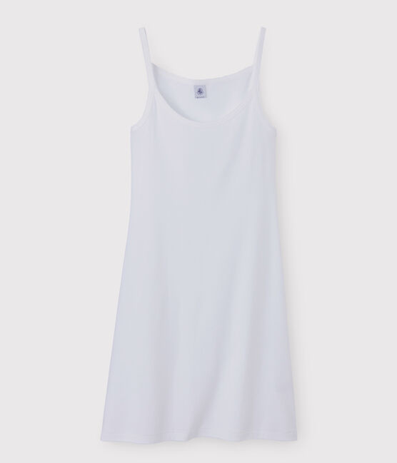 Vestido de tirantes para mujer blanco ECUME