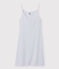 Vestido de tirantes para mujer blanco ECUME