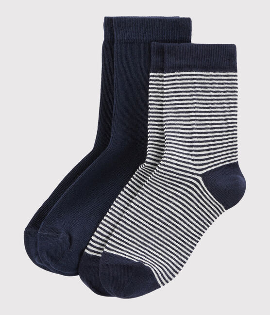 2 pares de calcetines infantiles de algodón milrayas variante 1