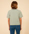 Camiseta la Boxy de algodón de mujer verde CROCO/ AVALANCHE