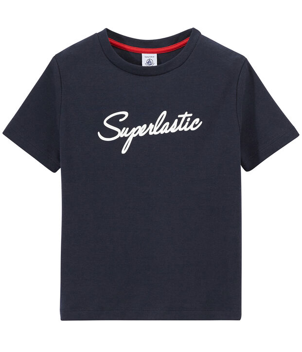 Camiseta para ni&ntilde;o con estampado azul