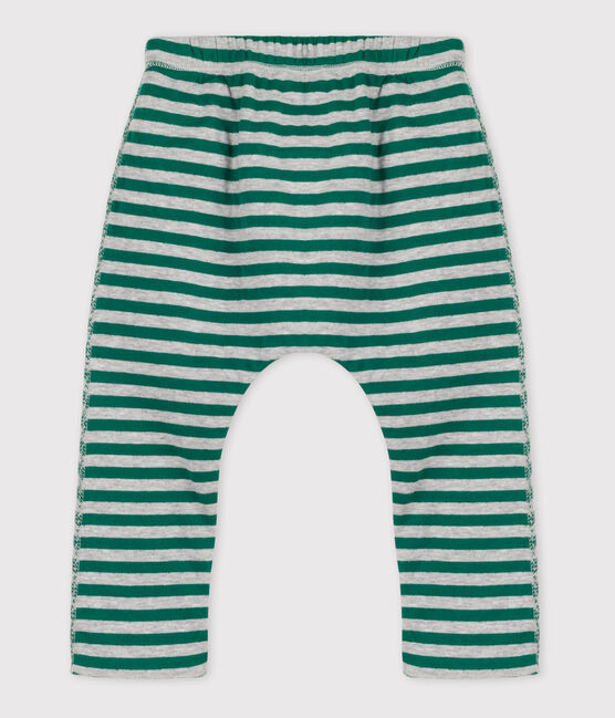 Pantalón de tejido túbico a rayas de bebé EVERGREEN/ FUMEE