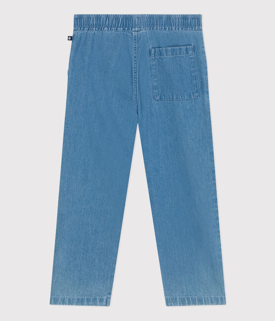 Pantalón vaquero recto ligero para niño azul DENIM CLAIR