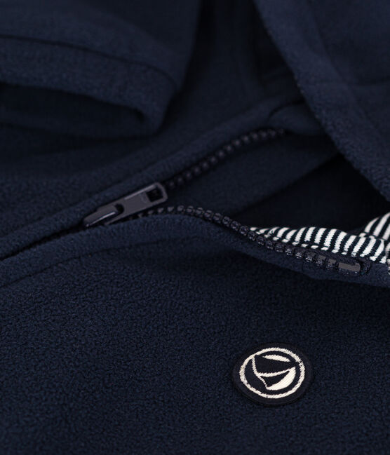Sudadera de tejido polar para bebé azul SMOKING