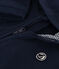 Sudadera de tejido polar para bebé azul SMOKING