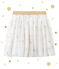 Falda para niña blanco MARSHMALLOW/blanco MULTICO