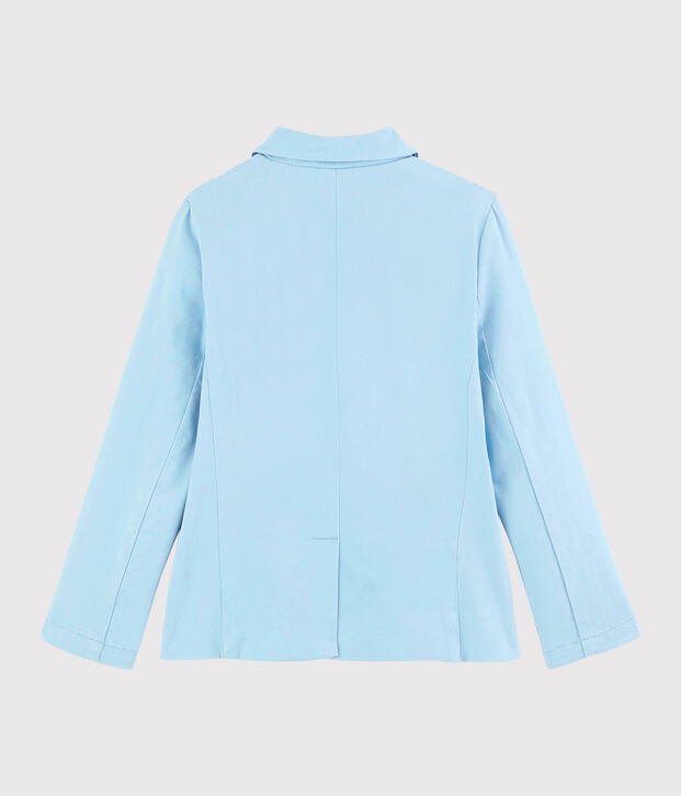 Chaqueta de sarga de ni&ntilde;o azul