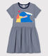 Vestido de niña Petit Bateau x Water Family