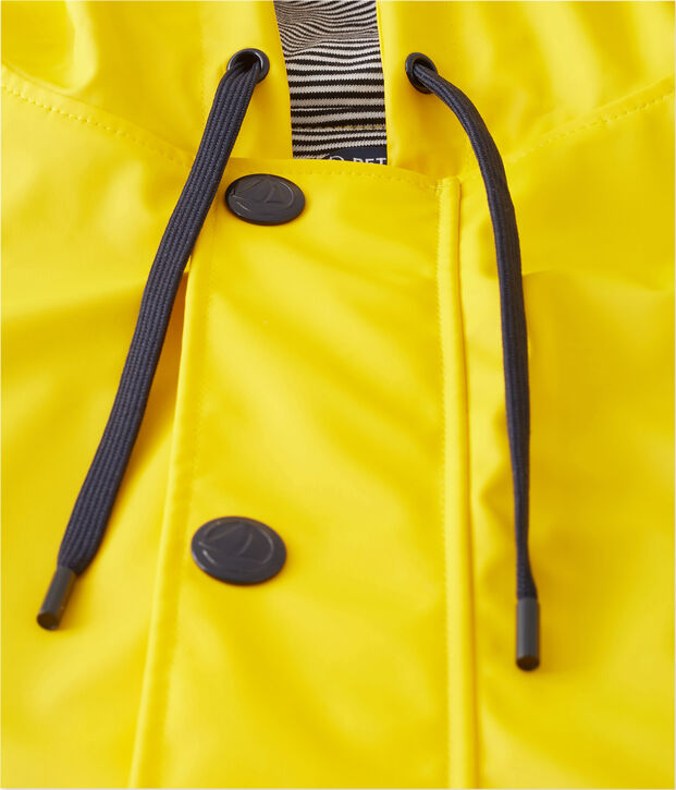 Chubasquero ic&oacute;nico unisex amarillo