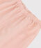Pantalón de terciopelo fino para bebé rosa SALINE