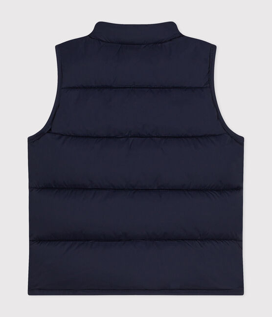 Chaqueta acolchada sin mangas de bebé azul SMOKING
