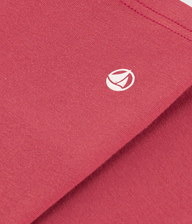 Leggings de punto y elastano para ni&ntilde;a rosa