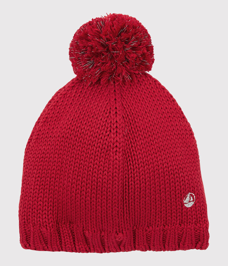 Gorro de ni&ntilde;a/ni&ntilde;o rojo