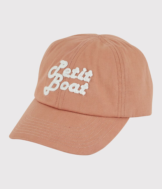 Gorra bordada infantil rosa PAPAYE