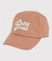 Gorra bordada infantil rosa PAPAYE