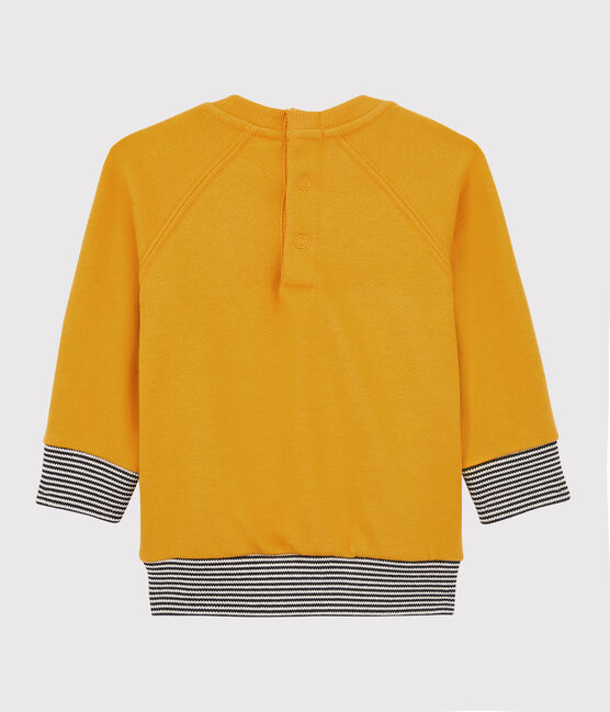 Sudadera de muletón de bebé. amarillo BOUDOR