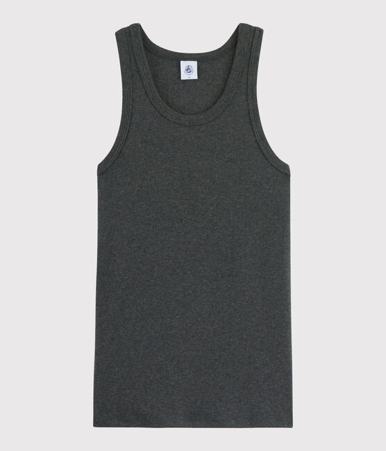 Camiseta de tirantes emblemática de algodón de mujer gris CITY CHINE
