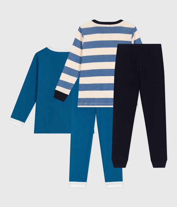 Juego de pijamas infantiles de algod&oacute;n estampado multicolor
