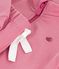 Conjunto de sudadera y pantal&oacute;n de algod&oacute;n liso para beb&eacute; rosa