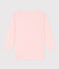 Camiseta de manga larga de algodón para niña rosa MINOIS