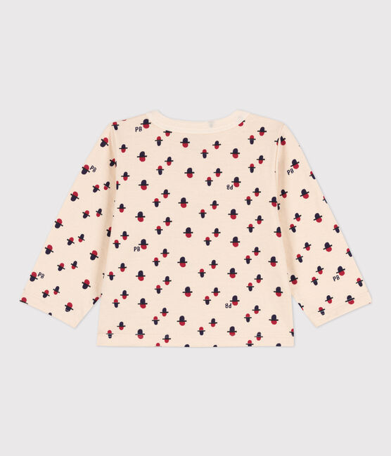 Cárdigan de túbico estampado de bebé blanco AVALANCHE/ MULTICO