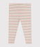 Leggings de algodón para bebé blanco AVALANCHE/ MULTICO