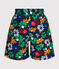 Bañador estampado para niño azul MEDIEVAL/blanco MULTICO