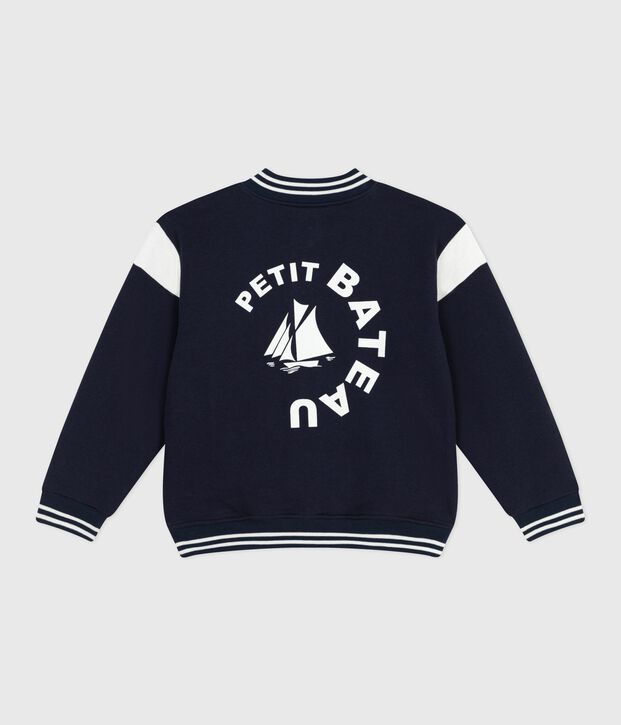 Chaqueta teddy infantil lisa de algod&oacute;n SMOKING